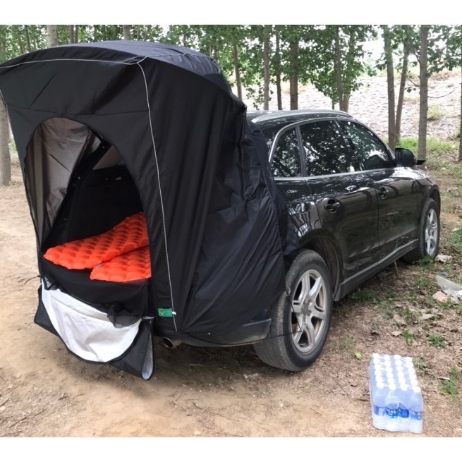 (最新第二代加厚版)休旅車尾帳篷車宿車泊車露蚊帳遮陽防雨CRV RAV4 KUGA Tucson Outlandder-細節圖2