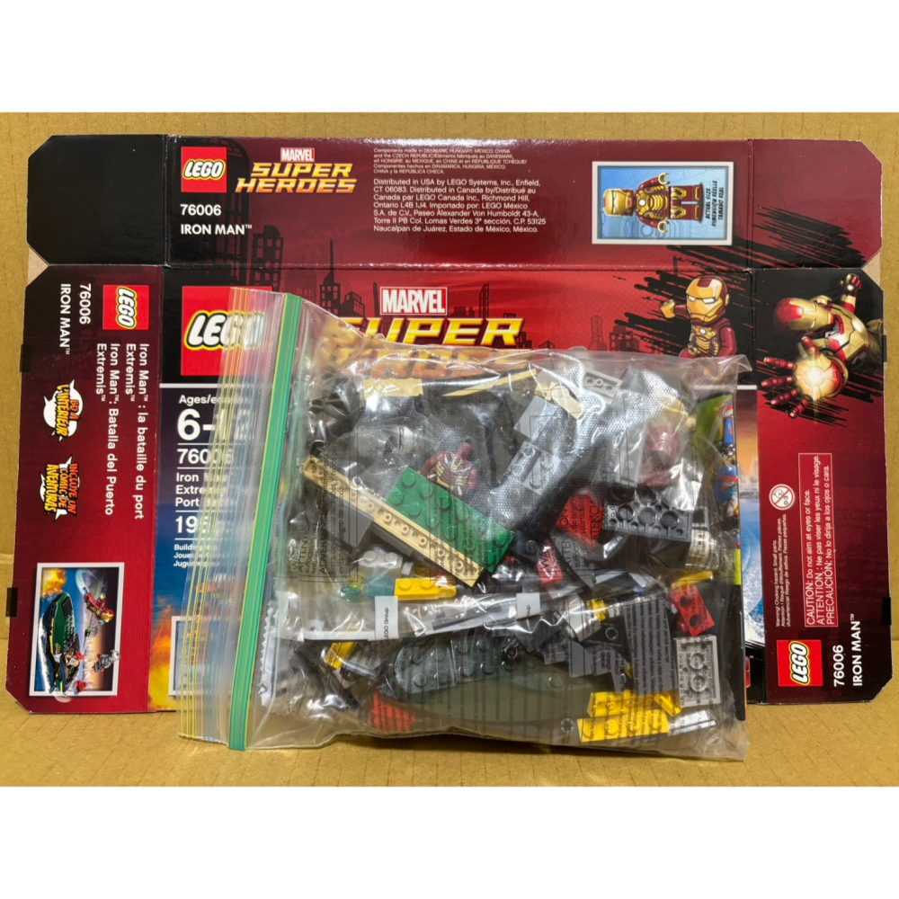 [WPT店鋪]LEGO 76006 鋼鐵人絕境港口戰役 +戰爭機器-細節圖2