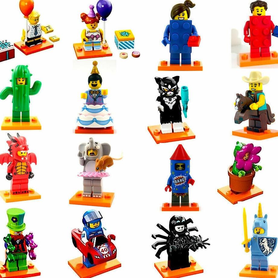 **LEGO** 全新未拆 正版樂高71021 第18代人偶包 小全套共16款 樂高人偶四十週年紀念 現貨-細節圖4