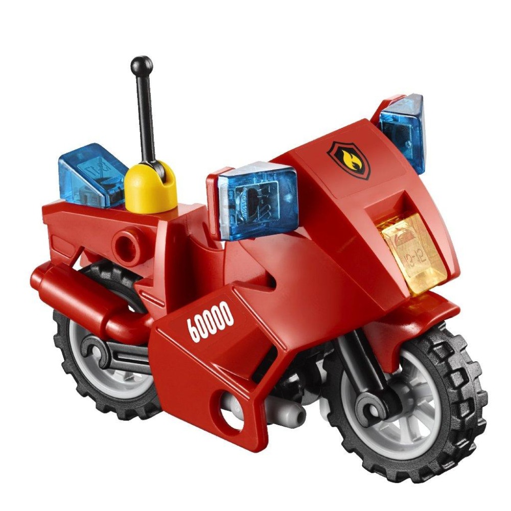 **LEGO** 正版樂高60000 City系列 消防摩托車 全新未拆 現貨-細節圖3