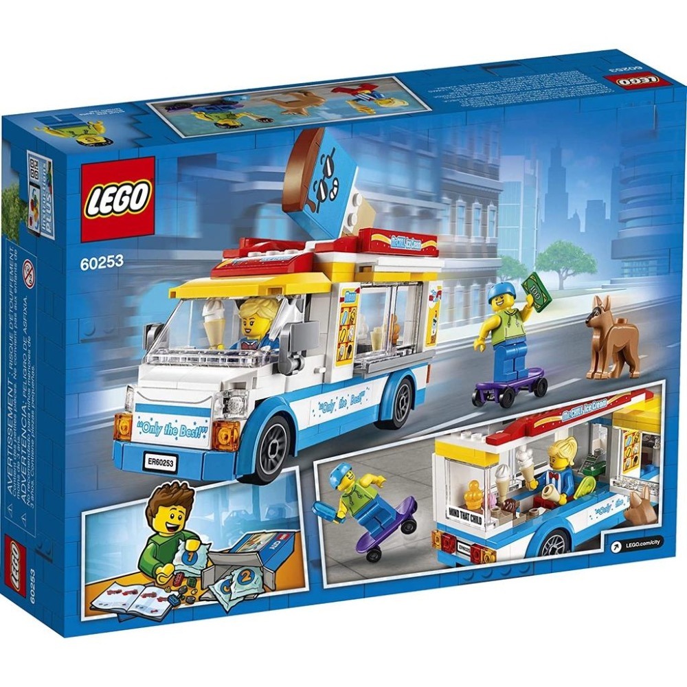 **LEGO** 正版樂高60253 City系列 冰淇淋車 全新未拆 現貨-細節圖2