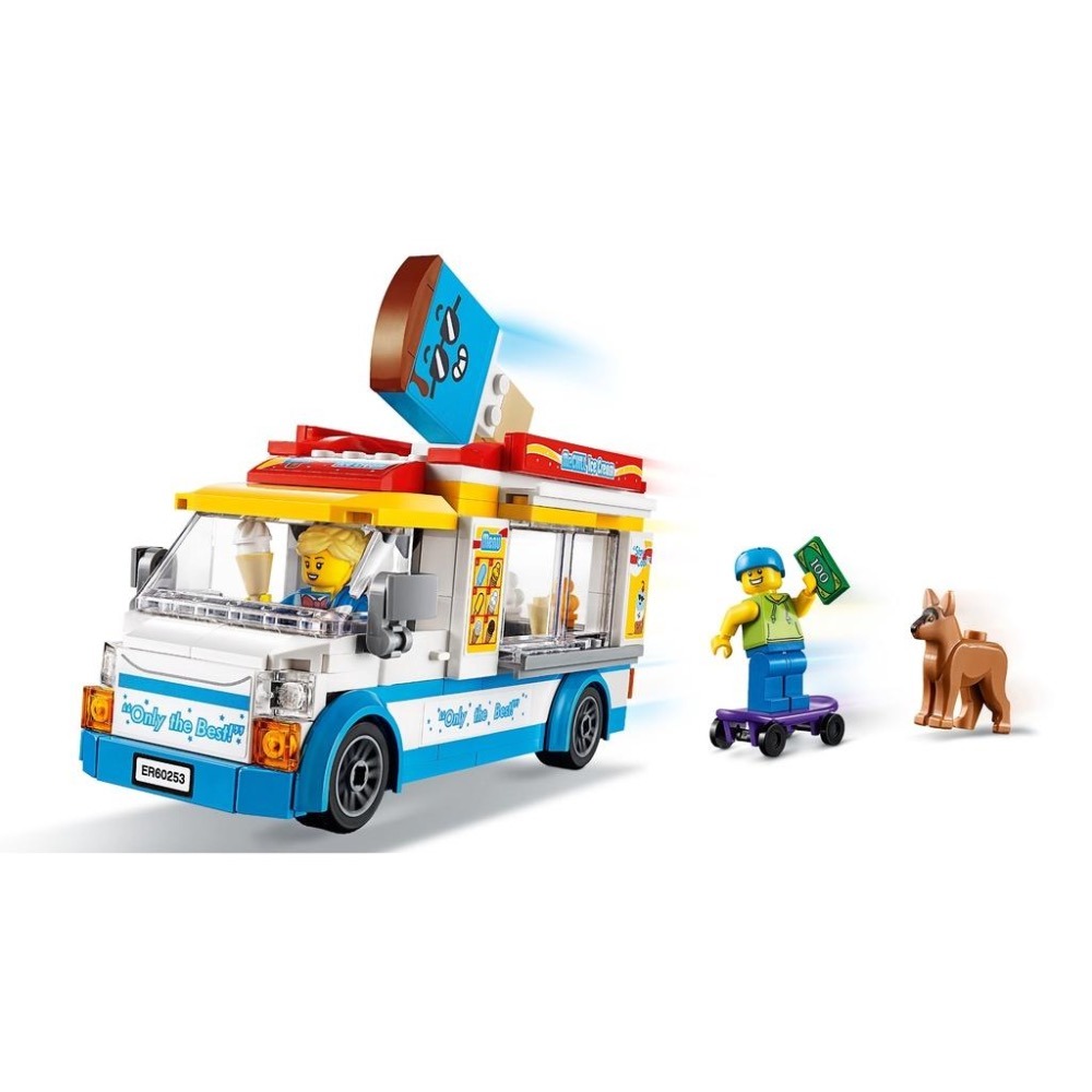 **LEGO** 正版樂高60253 City系列 冰淇淋車 全新未拆 現貨-細節圖4