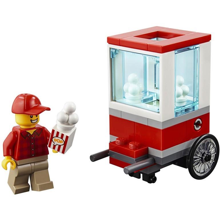 **LEGO** 正版樂高30364 City系列 爆米花餐車 Polybag 全新未拆 現貨-細節圖2