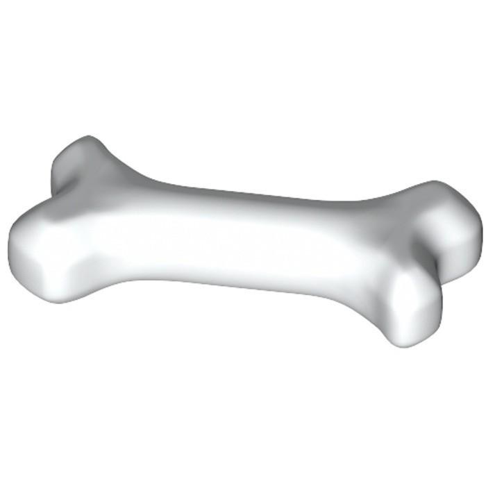 **LEGO** 正版樂高93160  白色狗骨頭  零件  現貨-細節圖2