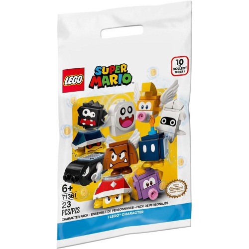 **LEGO** 全新未拆 正版樂高71361 超級瑪利歐角色包第一代 一套10款 現貨 台灣出貨