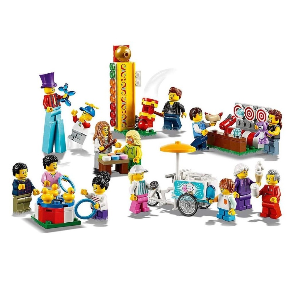 **LEGO** 正版樂高60234 City系列 遊樂園人偶組 全新未拆 現貨-細節圖3