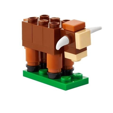 **LEGO** 正版樂高 牛年限定 迷你牛+新春小燈籠 全新未拆 台灣現貨-細節圖2