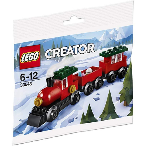 **LEGO** 正版樂高30543 Creator系列 聖誕小火車Polybag 全新未拆 現貨