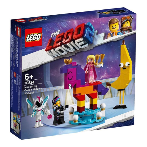 **LEGO** 正版樂高70824 Lego Movie2系列 介紹花艾薇娃娜比女王 全新未拆 現貨