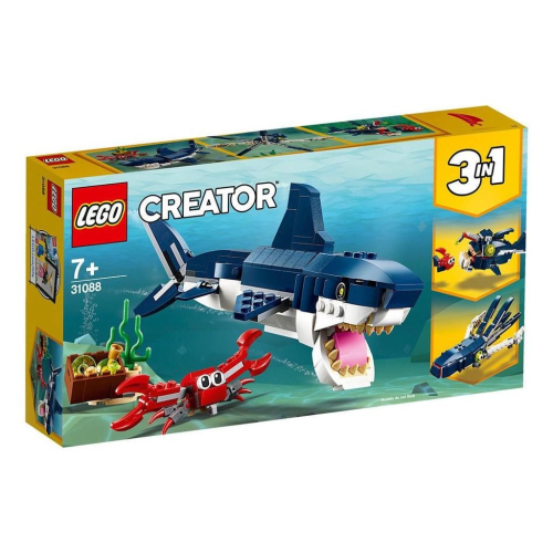 **LEGO** 正版樂高31088 Creator系列 創意三合一 深海生物 全新未拆 現貨