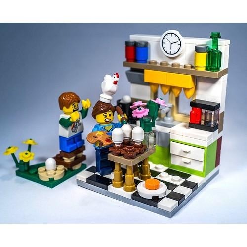 **LEGO** 正版樂高40121 節慶系列 復活節彩蛋 全新未拆 現貨-細節圖3