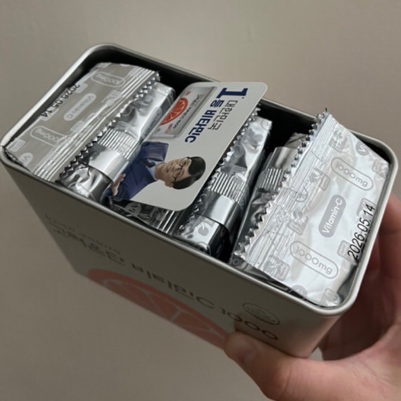 【預購】韓國高麗銀丹Eundan維他命C 1000mg (180粒)🍋-細節圖9