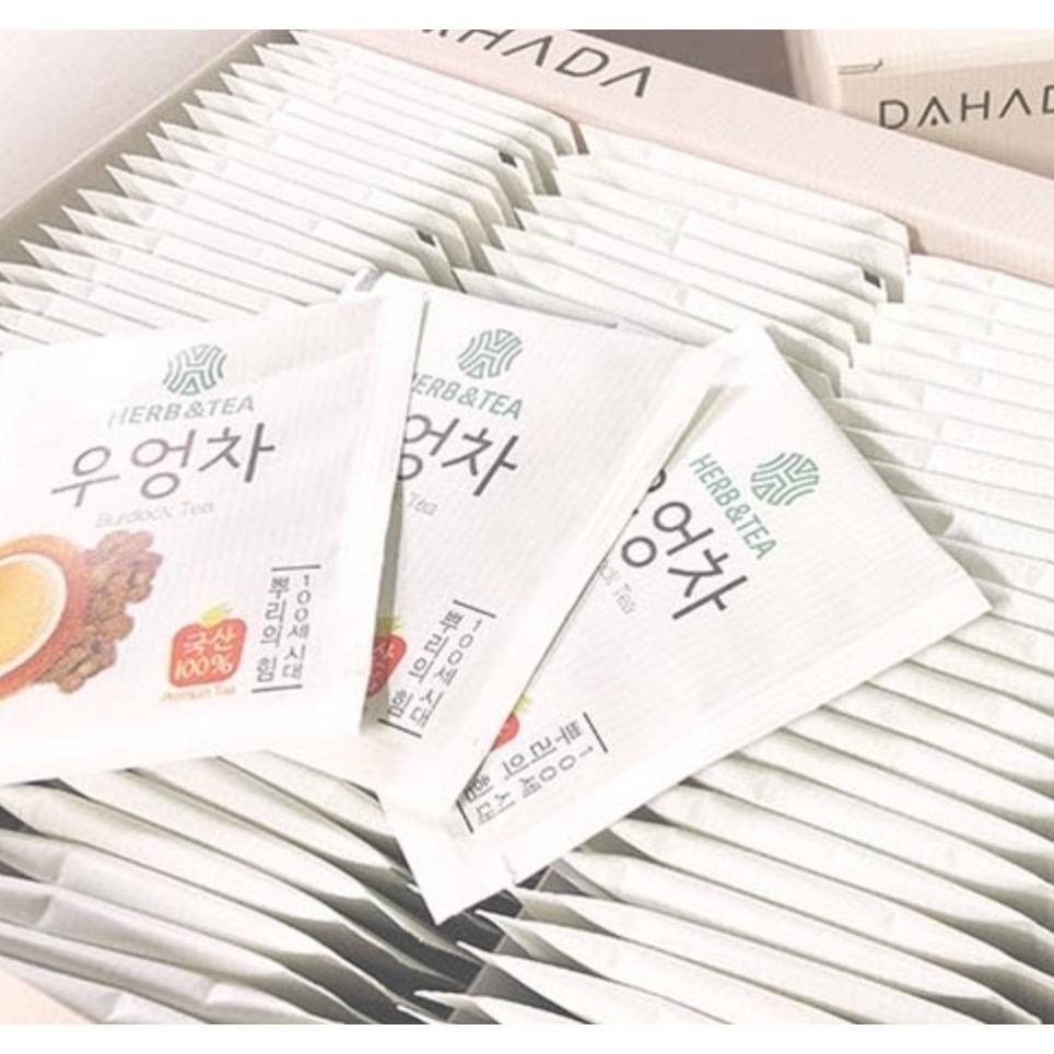 【預購+現貨】韓國DAHADA茶包(100包/盒)南瓜茶/南瓜紅豆茶/牛蒡茶 可冷熱飲 沖泡 冷熱 獨立裝-細節圖8