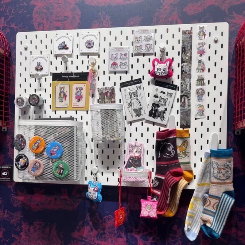 【展覽現貨/全新未拆封】樋口裕子Higuchi Yuko 刺繡鑰匙圈全7款 奇幻動物森林 限定周邊商品 吊飾 鑰匙圈-細節圖5