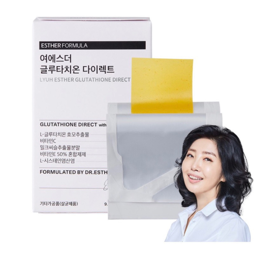 【現貨】韓國Esther Formula穀胱甘肽口含片(30包/盒)艾思得 谷胱甘肽 Glutathione