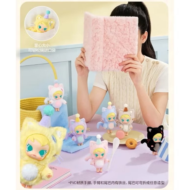 【現貨/全新已拆封】Molly 莫莉 泡泡瑪特 POPMAR Baby Molly 口袋朋友系列 搪膠毛絨 掛件 吊飾-細節圖3