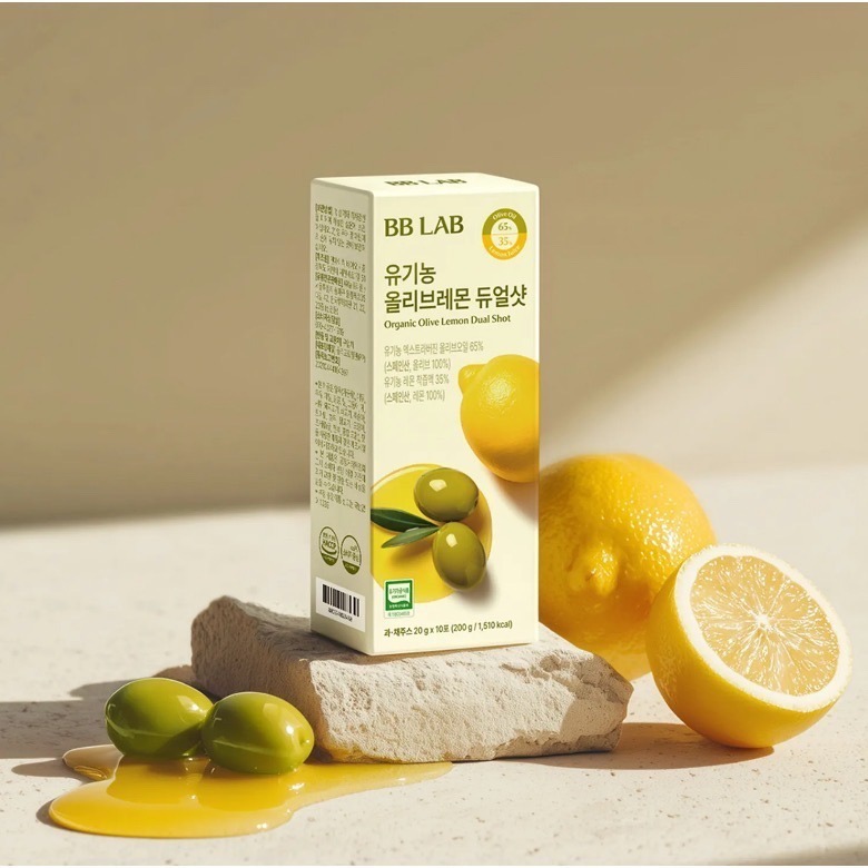 【預購】韓國 BB LAB科研 有機橄欖油檸檬汁雙效飲 20gx10條/盒 張員瑛 抗氧 空腹健康-細節圖2