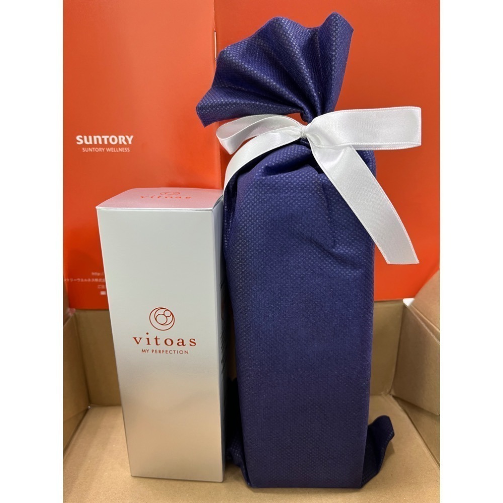 *【日本】SUNTORY 三得利 Vitoas蜜得絲All in One精華液 小橘瓶-細節圖2