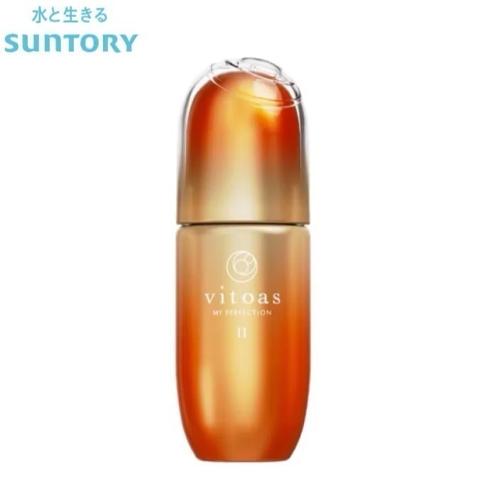 *【日本】SUNTORY 三得利 Vitoas蜜得絲All in One精華液 小橘瓶-規格圖2