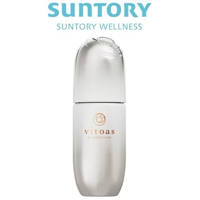 *【日本】SUNTORY 三得利 Vitoas蜜得絲All in One精華液 小橘瓶-規格圖2
