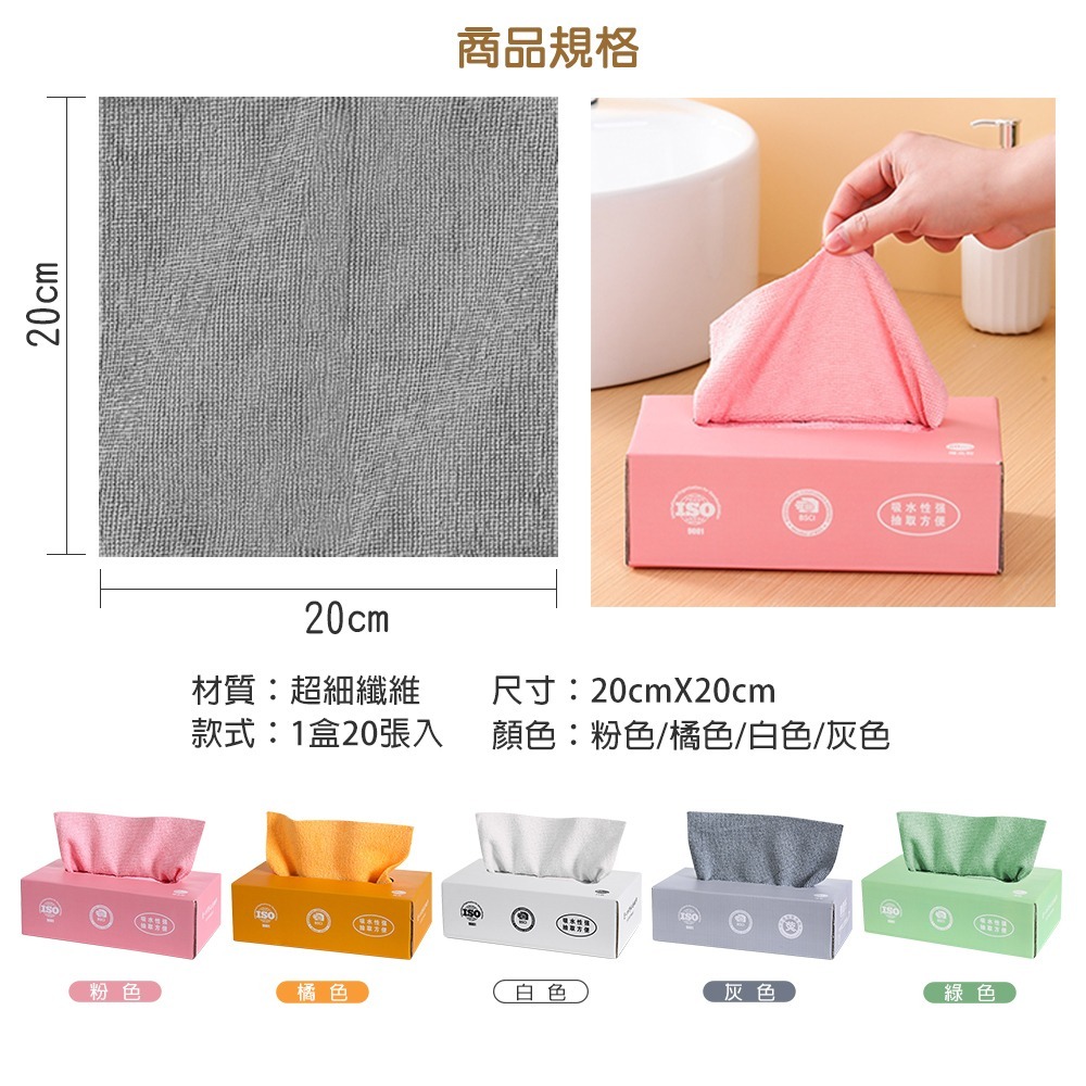 抽取式多用途抹布 乾濕兩用抹布 萬用抹布 抽取式抹布 超細纖維布 懶人抹布 吸水抹布 廚房抹布-細節圖8