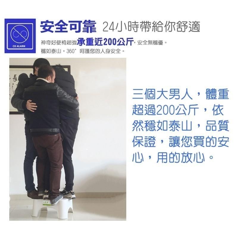 【限時購】熱銷神奇好便椅 馬桶腳凳 大便椅 兒童墊腳凳 廁所凳 腳踏凳 助便椅 馬桶便坐凳 助便凳-細節圖3