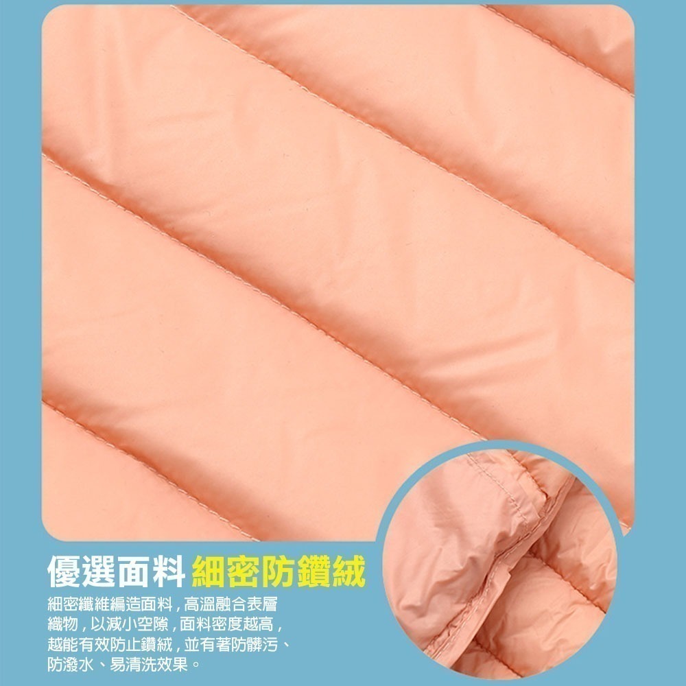 【限時購】男女童輕量保暖連帽羽絨外套 兒童保暖外套 羽絨外套 連帽外套 白鴨絨外套-細節圖6