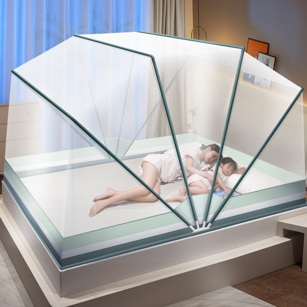 免安裝折疊便攜式 蚊帳 折疊蚊帳 單人蚊帳 雙人蚊帳 加大蚊帳 上下舖蚊帳 防蚊蚊帳 防蚊帳篷 蚊帳-規格圖11