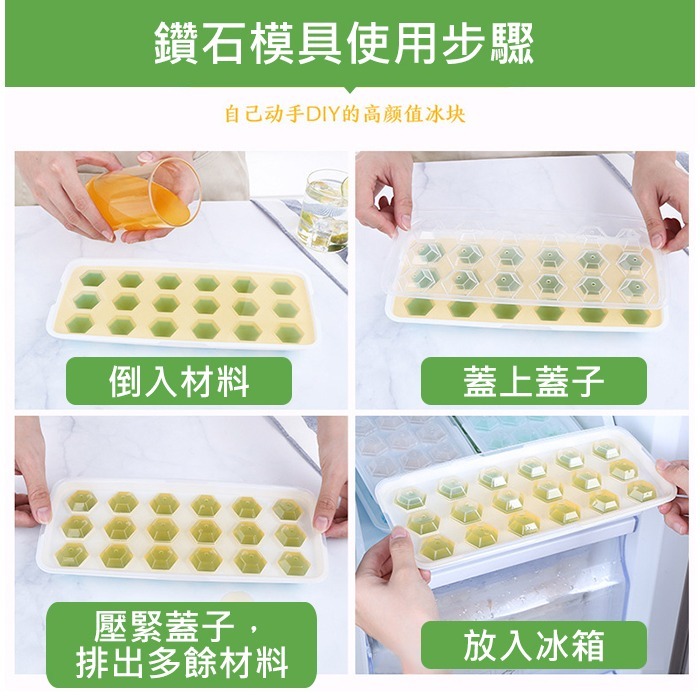 【限時購】單顆取按壓式附蓋製冰盒(一款四入) 矽膠製冰盒 冰格 製冰盒 製冰模具 矽膠製冰盒-細節圖8