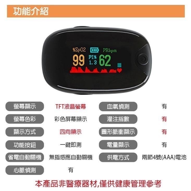 居家運動用指尖脈搏血氧機 血氧偵測儀 血氧機 血氧濃度計 偵測血氧濃度 非醫療用-細節圖2