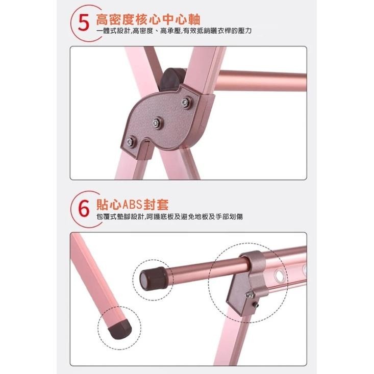 [台灣現貨] 2.5米鎂合金X型雙桿伸縮曬衣架 防水抗氧化防鏽 落地折疊伸縮曬被架掛 室內陽臺曬衣桿 曬衣架雙桿 折疊桿-細節圖9