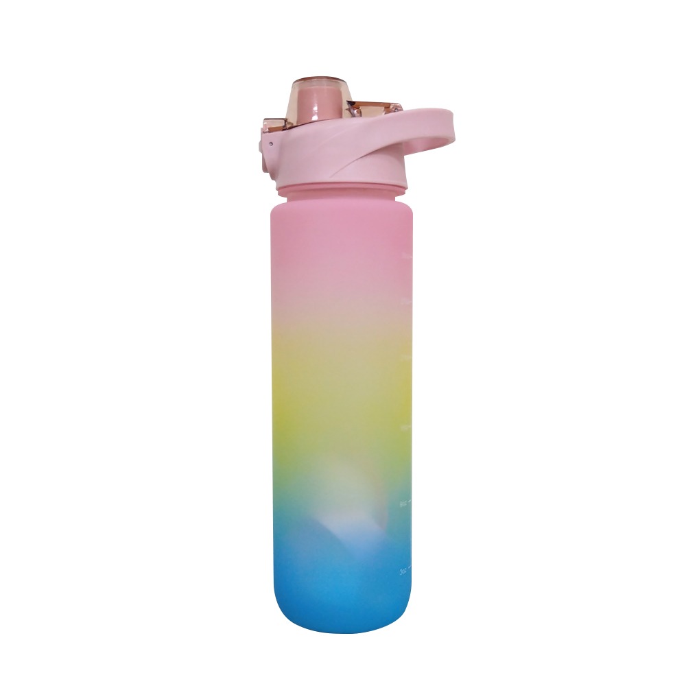 手提運動水壺 彈蓋漸層水壺 大容量水壺 多款任選 (水壺 登山水壺 運動水瓶 健身水壺 漸層水壺)-規格圖11