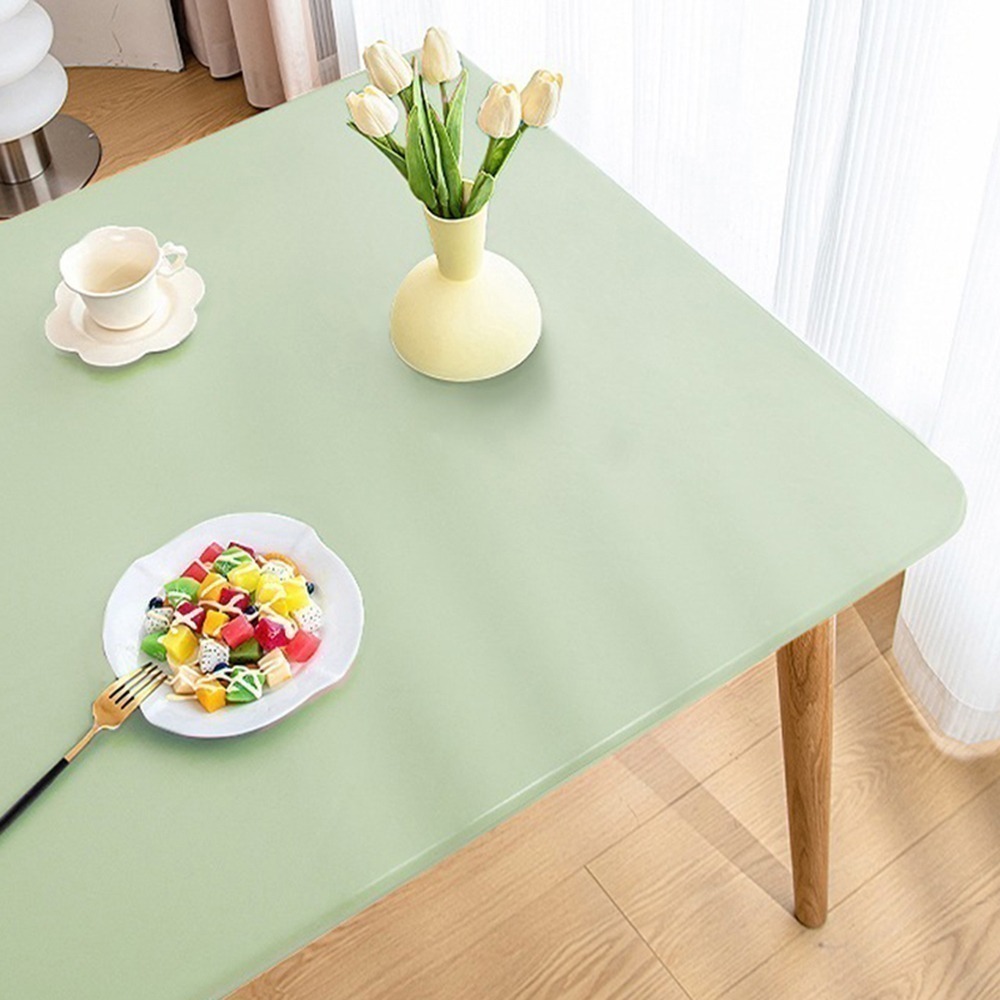 小羊皮防水耐磨全包式桌布 防油 抗刮 桌巾 桌罩 餐桌檯布 餐桌布 茶几書桌布-細節圖8