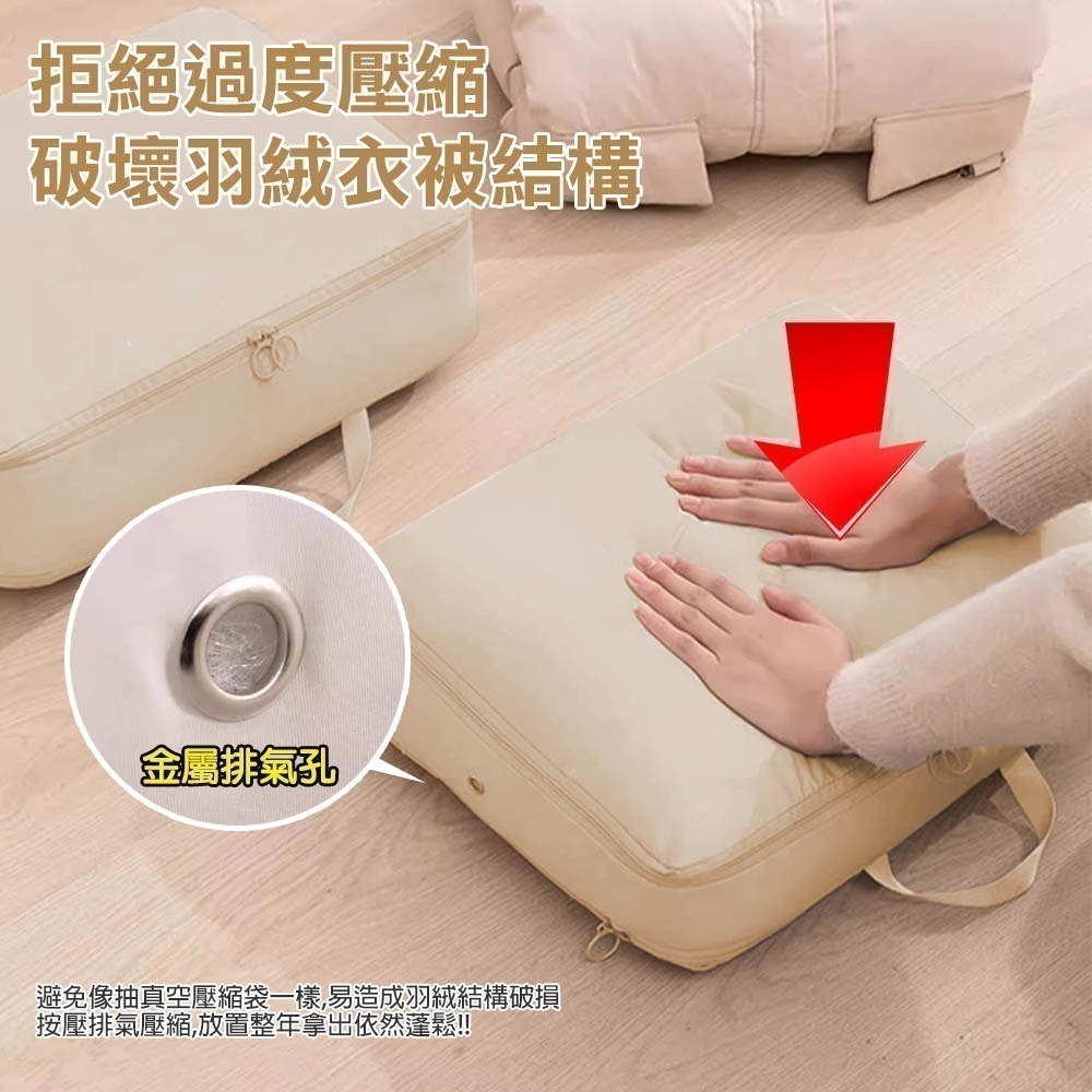 【限時購】衣物棉被收納壓縮袋 棉被收納袋 居家收納 旅行收納袋 壓縮收納袋 衣物壓縮收納包 壓縮袋 換季收納-細節圖4