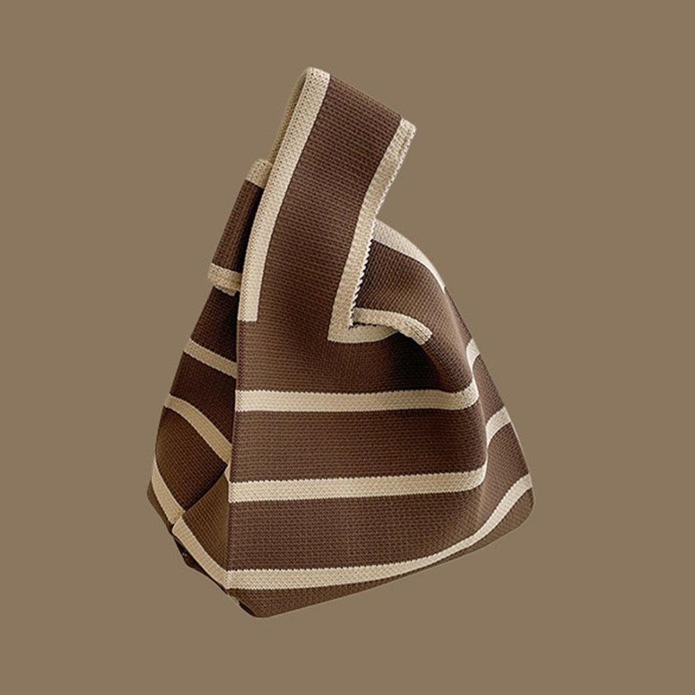 針織手提袋手拎包 共12款 針織包 手提包 收納包 圖騰包 編織包 便當袋-規格圖6