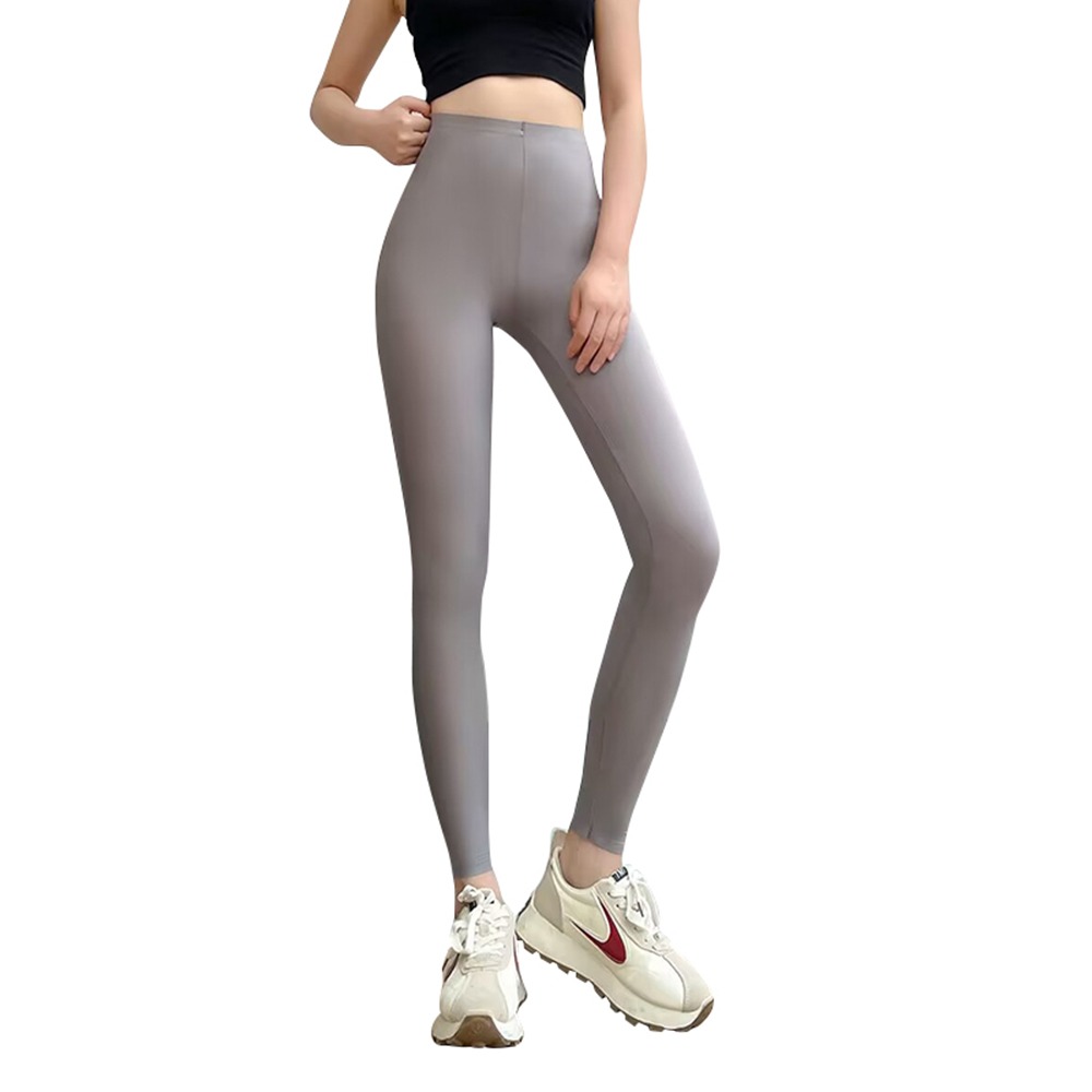 高彈力超薄瑜珈褲 3色L-XL可選 九分褲 內搭褲 緊身褲 女褲 鯊魚皮瑜珈褲-規格圖6