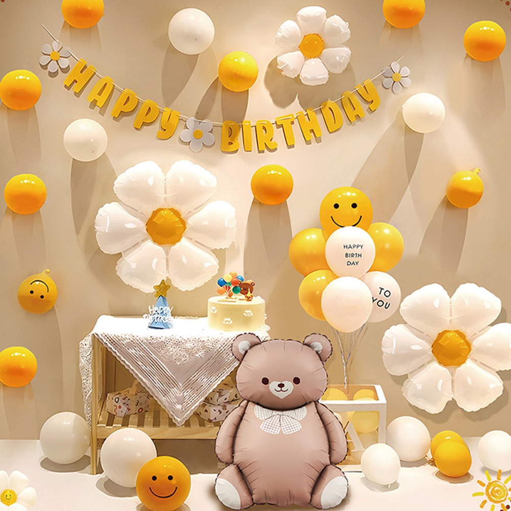 生日派對氣球組 派對佈置 乳膠氣球套裝 生日氣球 慶生 派對 汽球 周歲 9款任選-規格圖6