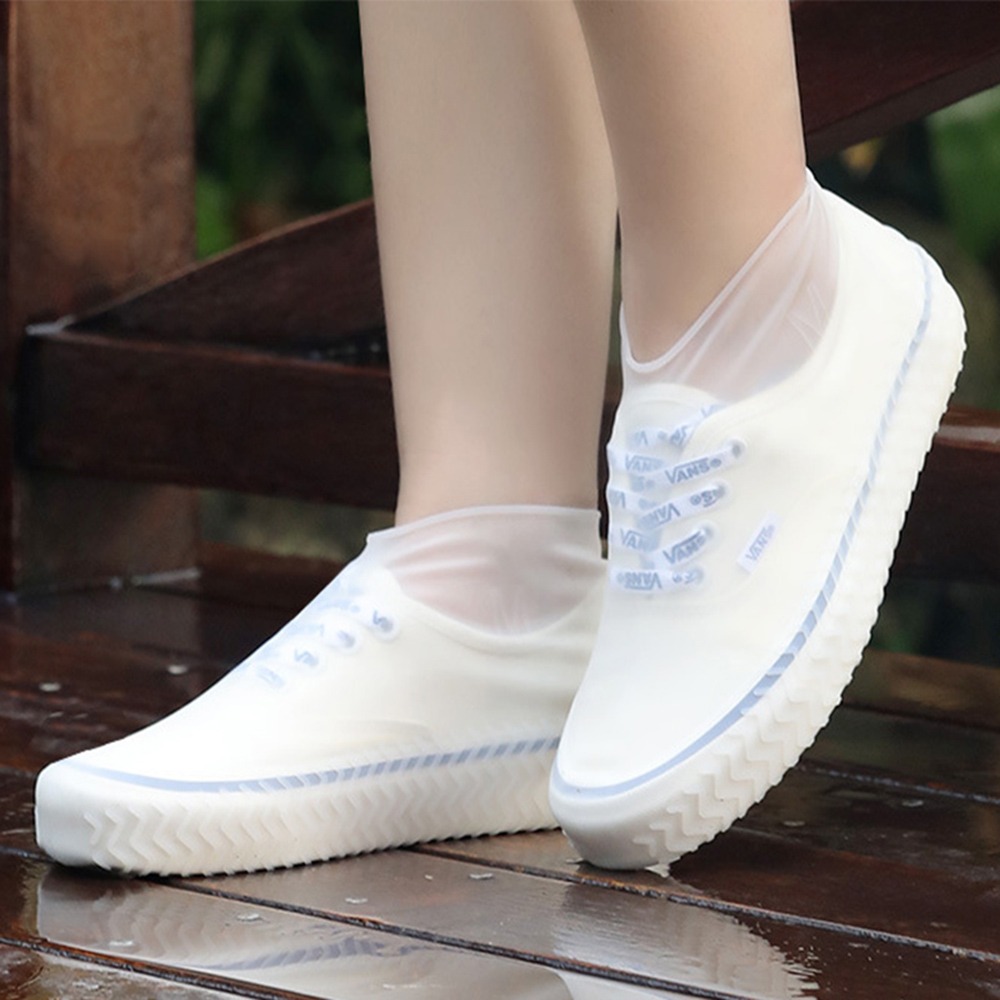 輕薄便攜矽膠防水防滑鞋套 雨鞋套 6色(S/M/L)-規格圖6