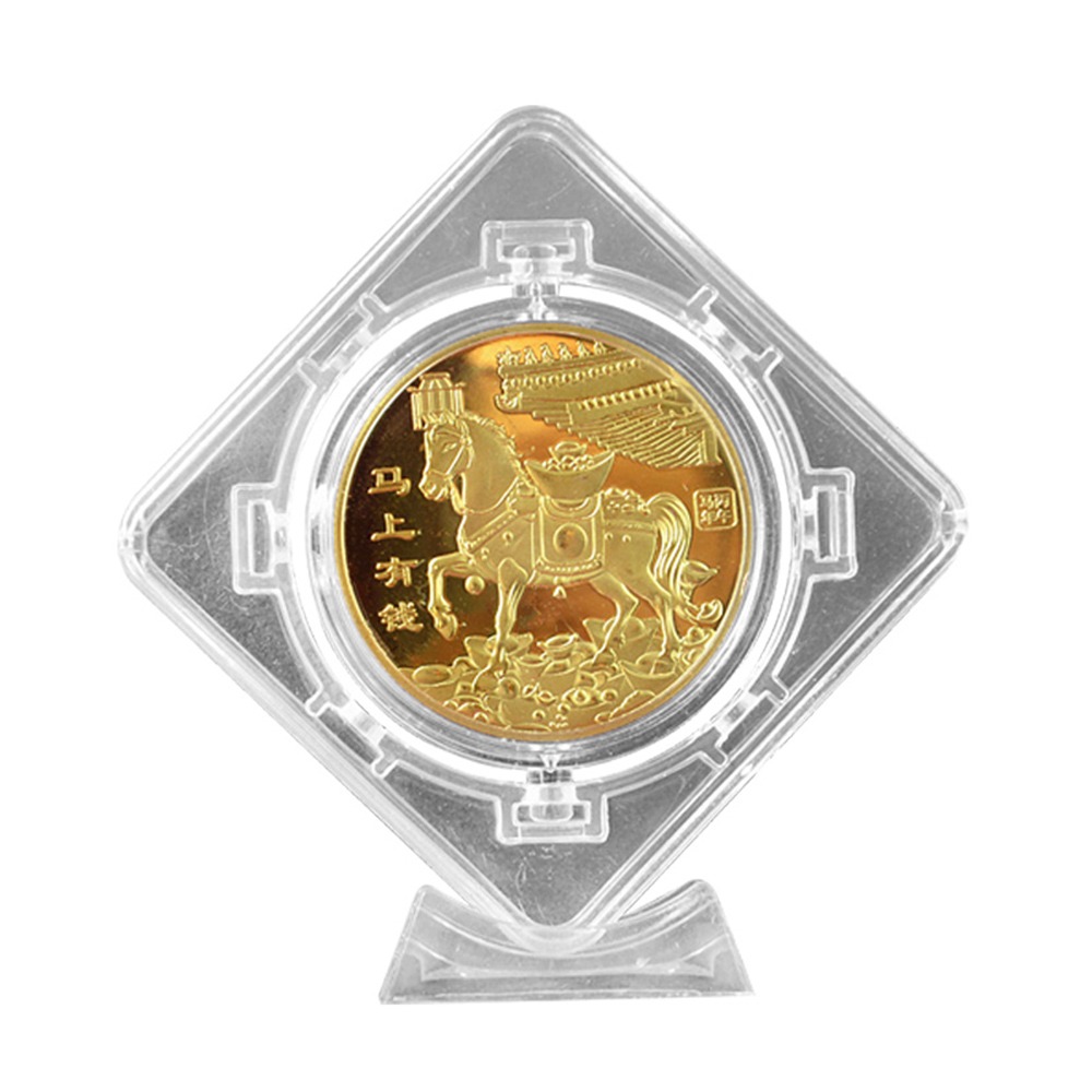 烘爐地財神廟 馬年開運招財金幣元寶福袋 時來運轉福袋 招財 馬年 發財金 紀念金幣-規格圖7