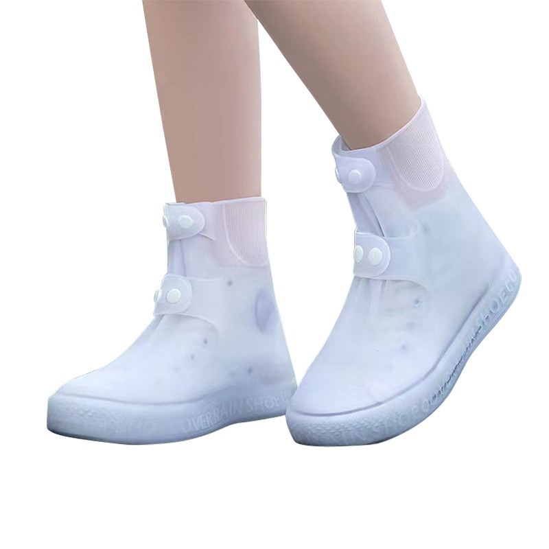 大開口防水雨鞋套 中筒雨鞋套 3色M-3XL可選 防滑雨鞋套 機車族雨鞋套 兒童防水鞋套 耐磨鞋套 防雨鞋套-規格圖10