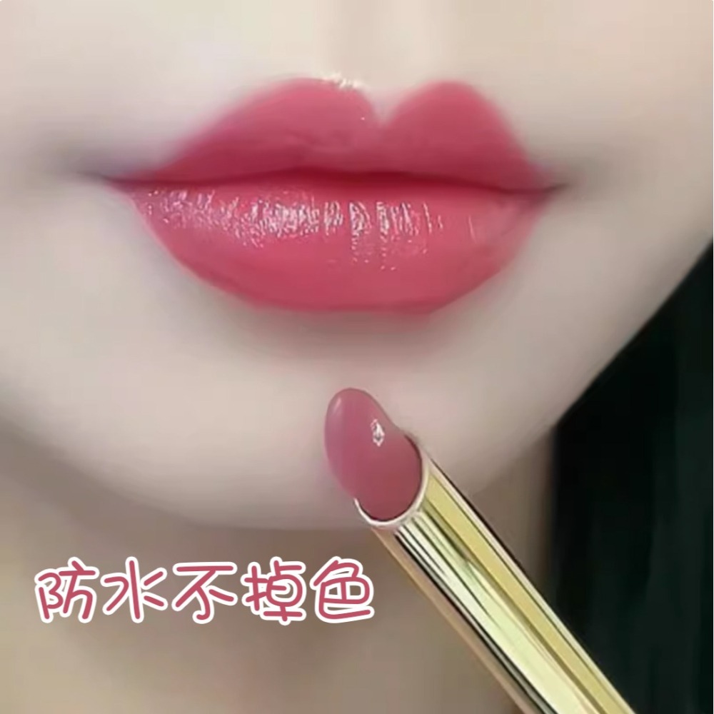 沃霸💞熱賣口紅 不掉色不沾杯口紅 彩妝 顯白口紅 平價口紅 防水滋潤 霧面口紅 學生黨好物 美妝 唇蜜 唇泥 潤唇膏-細節圖4