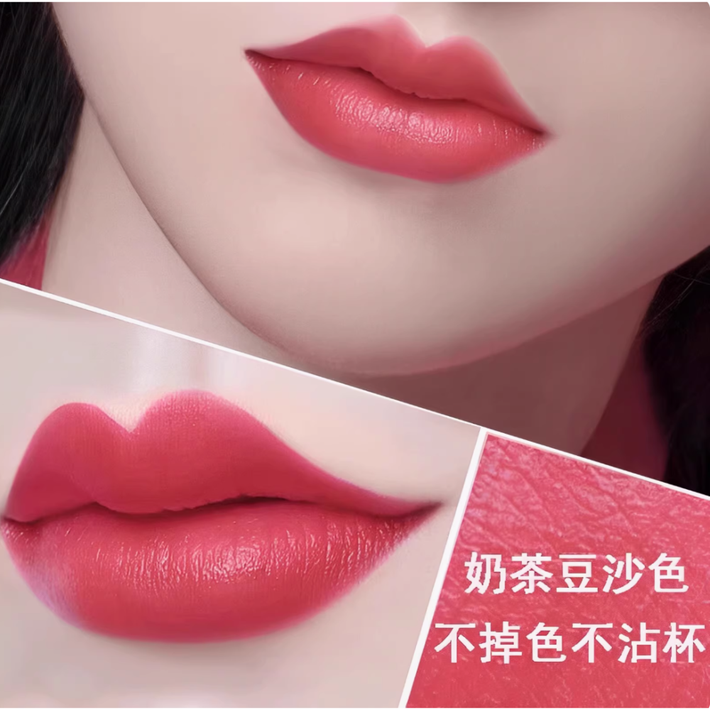 沃霸💞熱賣口紅 不掉色不沾杯口紅 彩妝 顯白口紅 平價口紅 防水滋潤 霧面口紅 學生黨好物 美妝 唇蜜 唇泥 潤唇膏-細節圖5