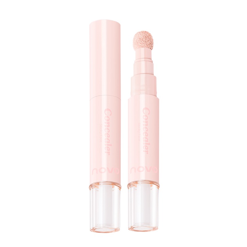 沃霸💞novo遮瑕液 遮瑕 遮瑕膏 提亮 膨脹色 黑眼圈遮瑕 遮瑕提亮液筆貼貼乳遮蓋斑點痘印黑眼圈淚溝膨脹高光水潤服帖-細節圖2