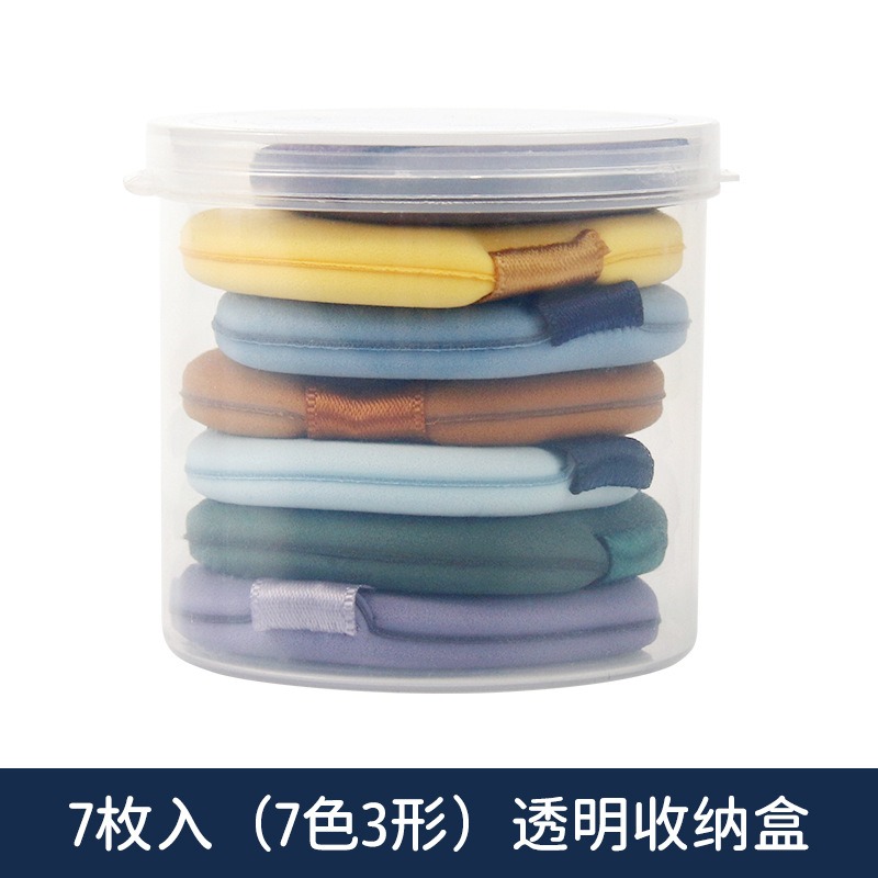 沃霸💞乾濕兩用氣墊粉撲 化妝粉撲 美妝蛋 彩妝工具 柔軟服貼 上妝均勻 海綿粉撲 雙面雙效 不吃粉粉撲 粉底 粉餅撲-細節圖10