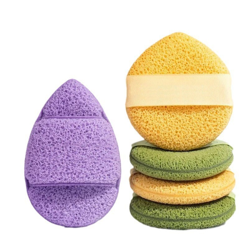 洗臉粉撲 超軟卸妝洗臉撲 洗臉海綿 卸妝海綿洗臉粉撲 洗臉刷 洗臉神器 手套式潔面撲 潔膚 卸妝撲-細節圖2