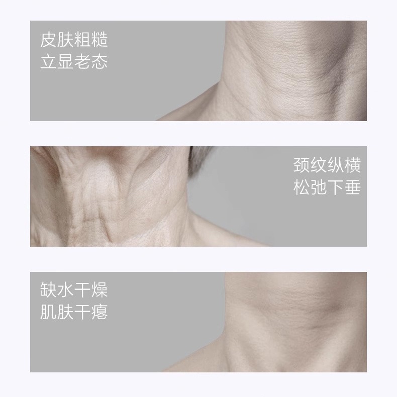 沃霸💞山茶花玻色因美頸霜 脖紋霜 撫平頸紋 提拉輪廓 緊緻提拉 保濕淡紋 敏感肌友善 頸部保養天鵝頸 滾珠按摩設計-細節圖5