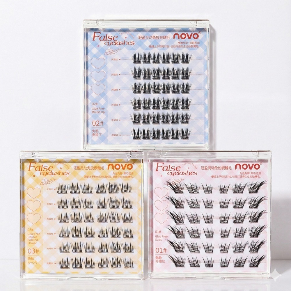 沃霸💞novo 9167輕盈靈動免膠眼睫毛-細節圖2