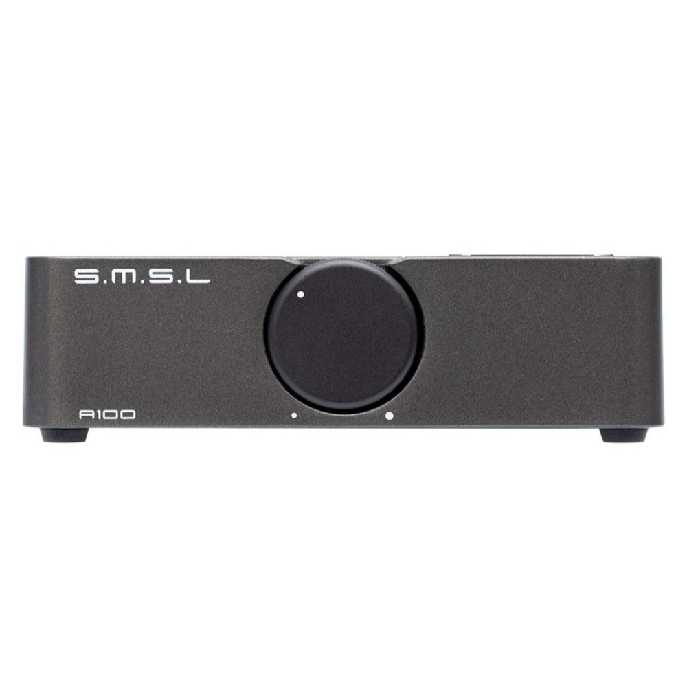 絕佳入門便當盒 SMSL A100 小型D類擴大機 Hi-Res認證 藍芽5.0+PC-USB+AUX+主動低音輸出-細節圖2
