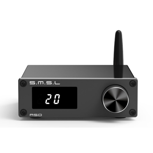 高CP值之選 SMSL A50 藍芽 D類 小擴大機 藍芽5.0+RCA+可調高低音+搖控器