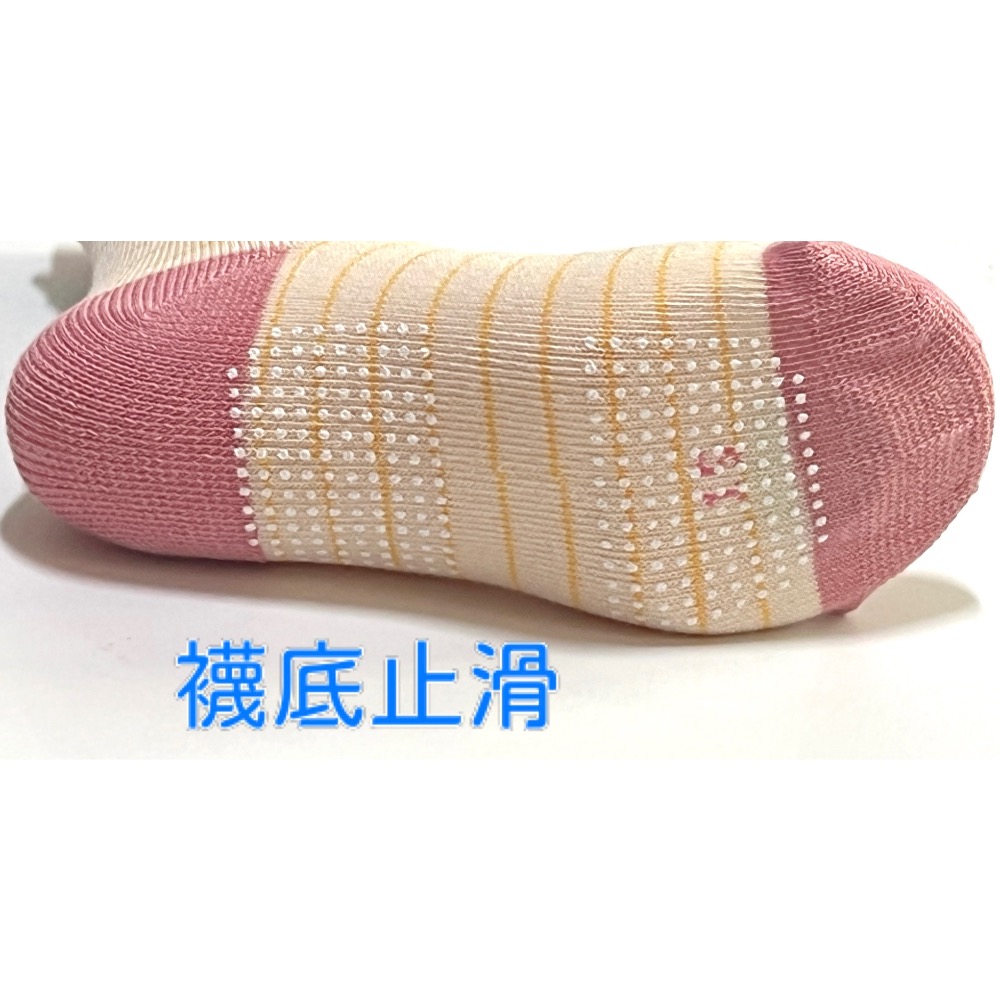 台灣製造 3雙入 止滑女童棉襪 3-6歲 16-19cm-細節圖5